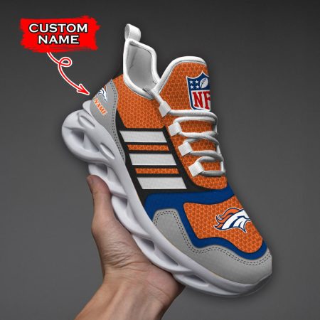 Denver Broncos NFL Max Soul Shoes Sneakers For Men And Women