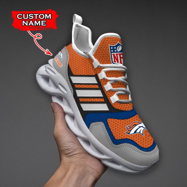 Denver Broncos NFL Max Soul Shoes Sneakers For Men And Women