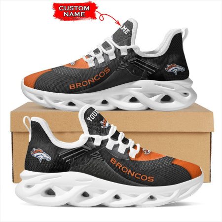 Denver Broncos NFL Max Soul Shoes Sneakers For Men And Women