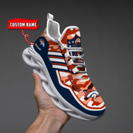 Denver Broncos NFL Max Soul Shoes Sneakers For Men And Women