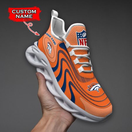 Denver Broncos NFL Max Soul Shoes Sneakers For Men And Women