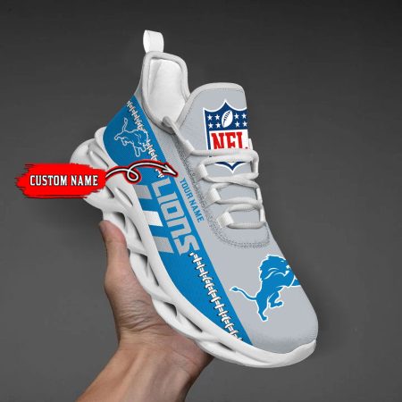 Detroit Lions Max Soul Shoes Sneakers For Men And Women