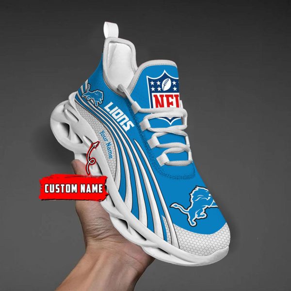 Detroit Lions Max Soul Shoes Sneakers For Men And Women