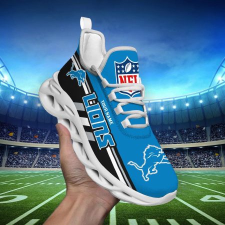 Detroit Lions Max Soul Shoes Sneakers For Men And Women