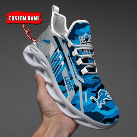 Detroit Lions Max Soul Shoes Sneakers For Men And Women