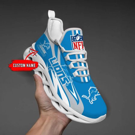 Detroit Lions Max Soul Shoes Sneakers For Men And Women