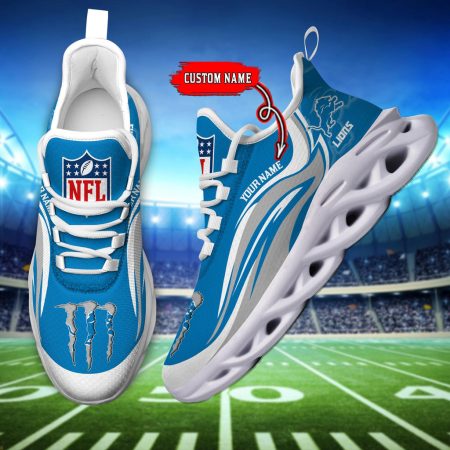 Detroit Lions Max Soul Shoes Sneakers For Men And Women