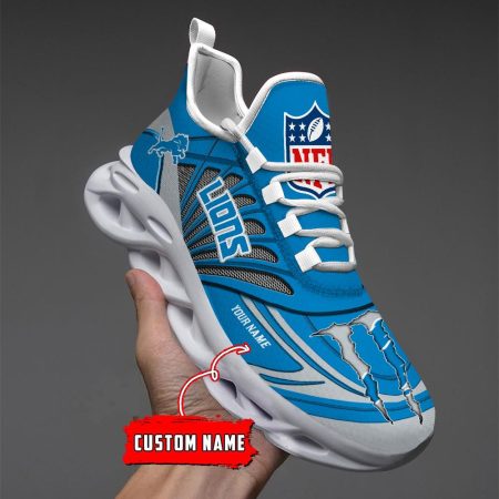 Detroit Lions Max Soul Shoes Sneakers For Men And Women