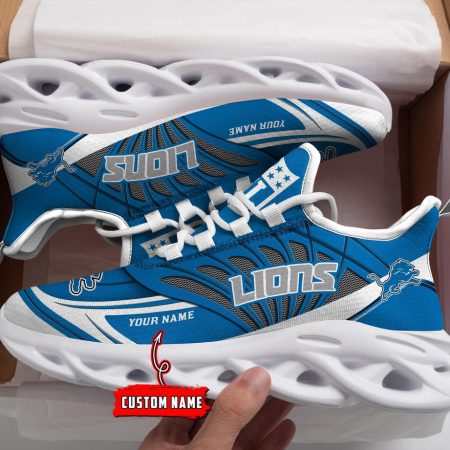 Detroit Lions Max Soul Shoes Sneakers For Men And Women