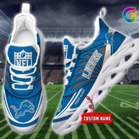 Detroit Lions Max Soul Shoes Sneakers For Men And Women