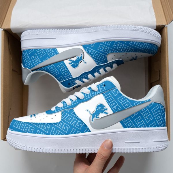 Detroit Lions NFL Air Low-Top Sneakers Shoes For Men And Women