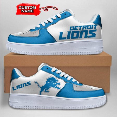 Detroit Lions NFL Air Low-Top Sneakers Shoes For Men And Women