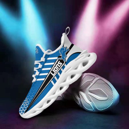 Detroit Lions NFL Max Soul Shoes Sneakers For Men And Women