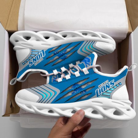 Detroit Lions NFL Max Soul Shoes Sneakers For Men And Women