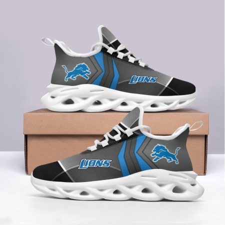 Detroit Lions NFL Max Soul Shoes Sneakers For Men And Women