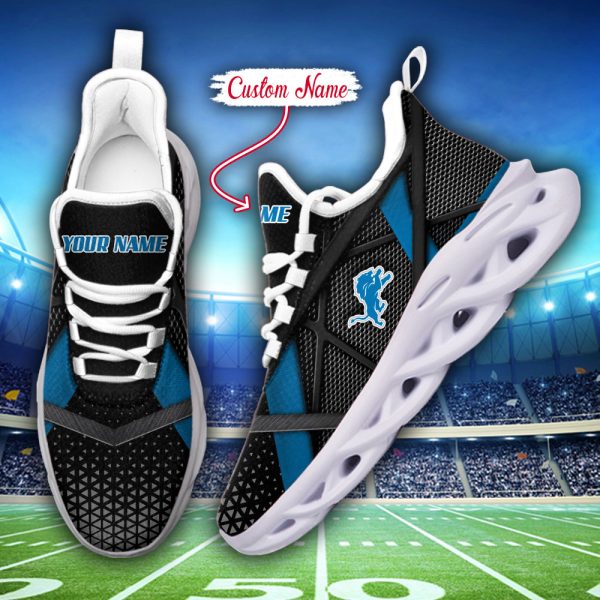 Detroit Lions NFL Max Soul Shoes Sneakers For Men And Women