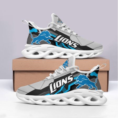 Detroit Lions NFL Max Soul Shoes Sneakers For Men And Women
