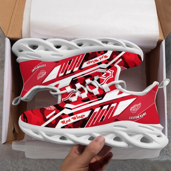 Detroit Red Wings Max Soul Shoes Sneakers For Men And Women