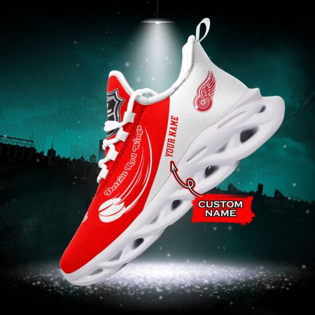 Detroit Red Wings NHL Max Soul Shoes Sneakers For Men And Women