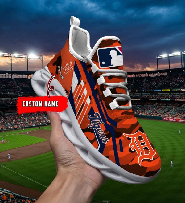 Detroit Tigers Max Soul Shoes Sneakers For Men And Women