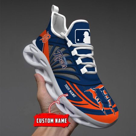 Detroit Tigers Max Soul Shoes Sneakers For Men And Women