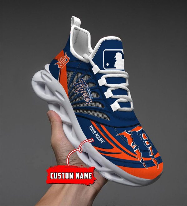 Detroit Tigers Max Soul Shoes Sneakers For Men And Women