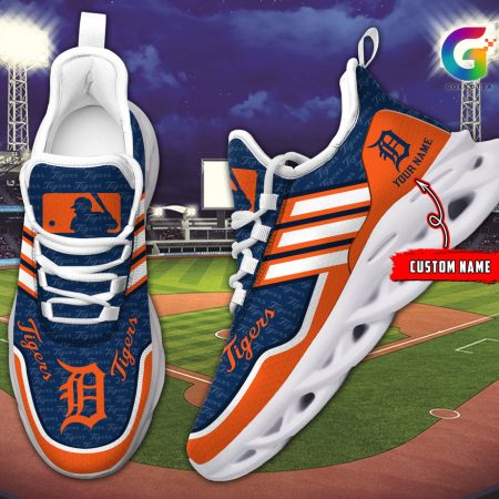 Detroit Tigers MLB Max Soul Shoes Sneakers For Men And Women