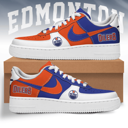 Edmonton Oilers Air Low-Top Sneakers Shoes For Men And Women