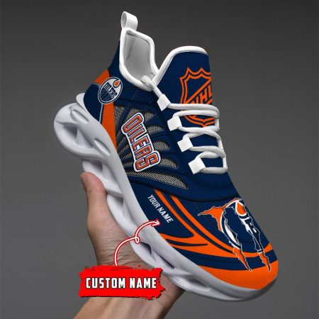 Edmonton Oilers Max Soul Shoes Sneakers For Men And Women