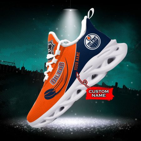 Edmonton Oilers NHL Max Soul Shoes Sneakers For Men And Women
