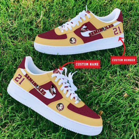Florida State Seminoles NCAA Air Low-Top Sneakers Shoes For Men And Women