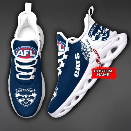 Geelong Cats AFL Max Soul Shoes Sneakers For Men And Women