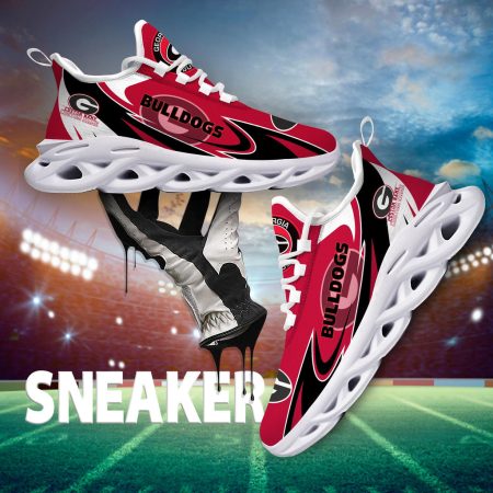 Georgia Bulldogs Max Soul Shoes Sneakers For Men And Women