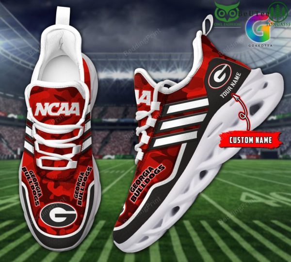 Georgia Bulldogs Max Soul Shoes Sneakers For Men And Women