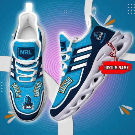 Gold Coast Titans Max Soul Shoes Sneakers For Men And Women