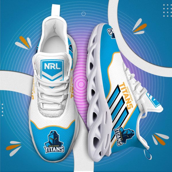 Gold Coast Titans Max Soul Shoes Sneakers For Men And Women