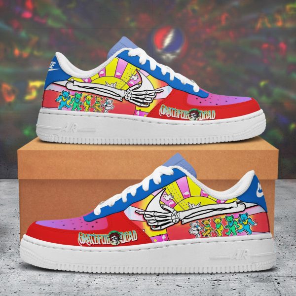 Grateful Dead Air Low-Top Sneakers Shoes For Men And Women