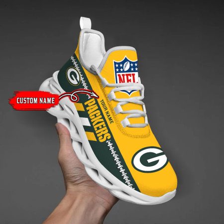 Green Bay Packers Max Soul Shoes Sneakers For Men And Women