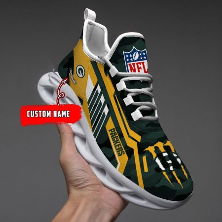 Green Bay Packers Max Soul Shoes Sneakers For Men And Women