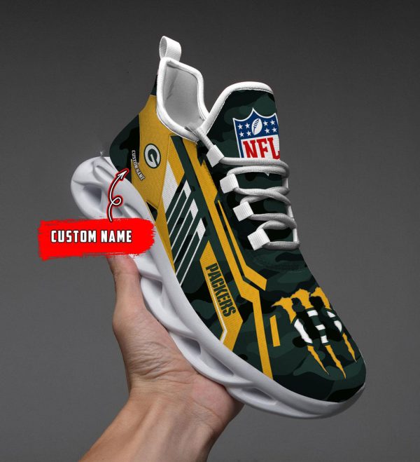 Green Bay Packers Max Soul Shoes Sneakers For Men And Women