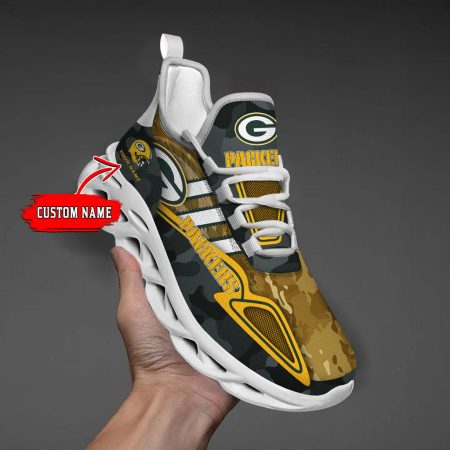 Green Bay Packers Max Soul Shoes Sneakers For Men And Women
