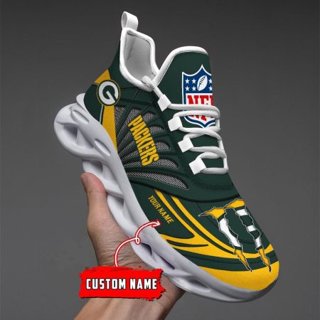Green Bay Packers Max Soul Shoes Sneakers For Men And Women