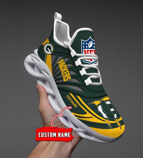 Green Bay Packers Max Soul Shoes Sneakers For Men And Women