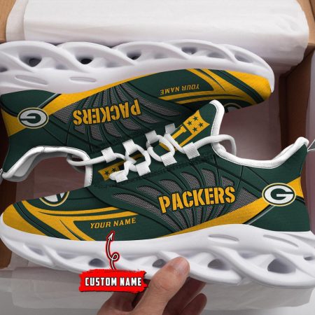 Green Bay Packers Max Soul Shoes Sneakers For Men And Women