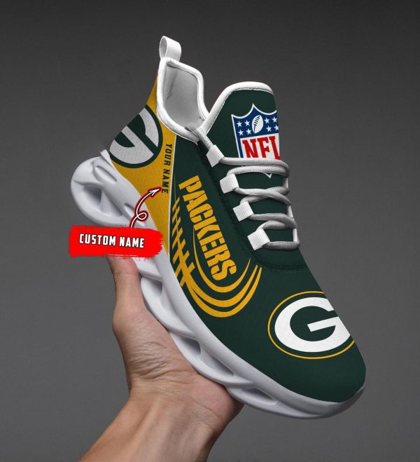 Green Bay Packers Max Soul Shoes Sneakers For Men And Women