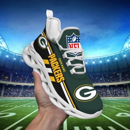 Green Bay Packers Max Soul Shoes Sneakers For Men And Women