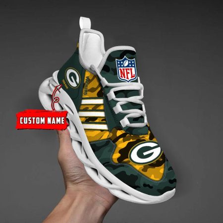 Green Bay Packers Max Soul Shoes Sneakers For Men And Women