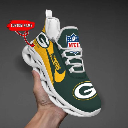 Green Bay Packers Max Soul Shoes Sneakers For Men And Women