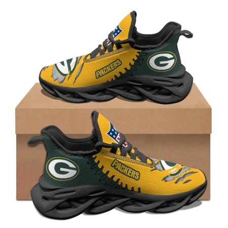 Green Bay Packers Max Soul Shoes Sneakers For Men And Women