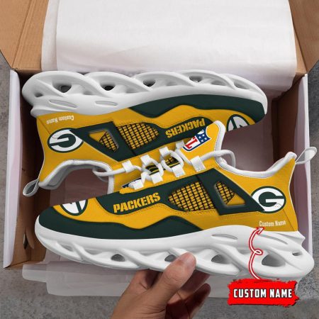 Green Bay Packers Max Soul Shoes Sneakers For Men And Women